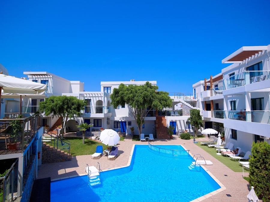 Minos Village Hotel Agia Marina Eksteriør billede