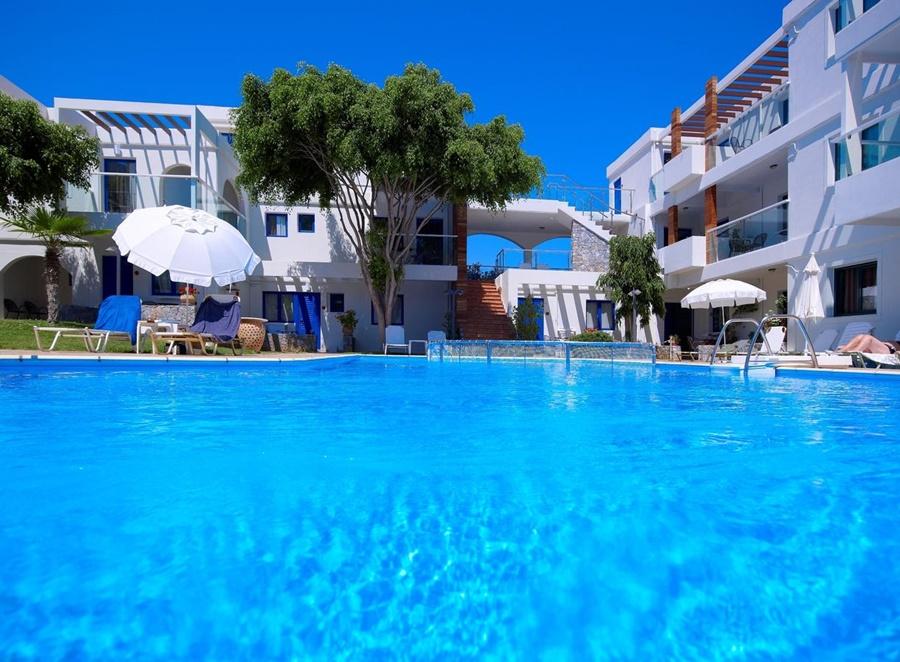 Minos Village Hotel Agia Marina Eksteriør billede